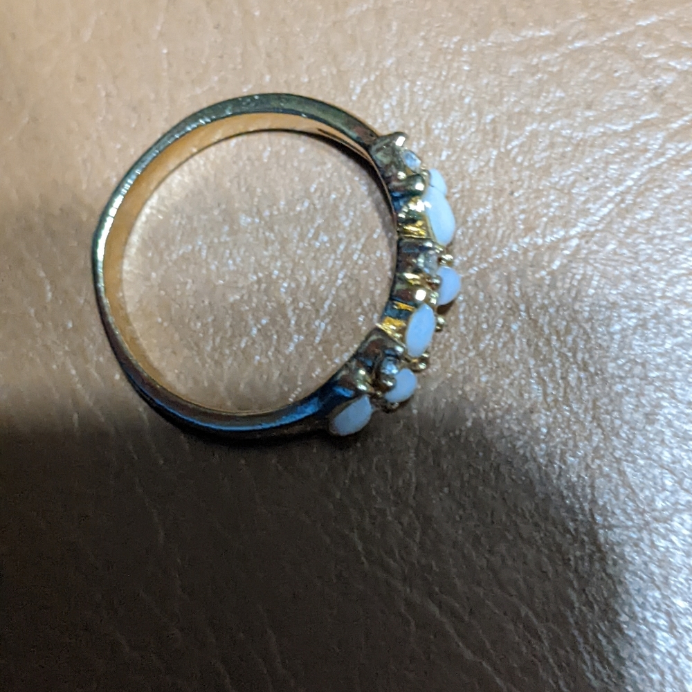 Opal Gold Ring - image 7